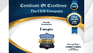 Emagia Recognized Among Top Innovative Companies to Watch in 2025
