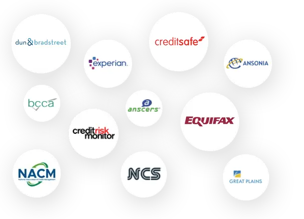 <div>AI-powered</div> Credit Risk Management <span>Software</span> 29 Integrated with Leading Credit Bureaus: Credit risk management software