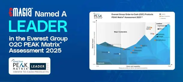 Enterprise Autonomous Finance 47 Emagia Named a Leader in the Everest Group Order-to-Cash (O2C) PEAK Matrix® Assessment 2025